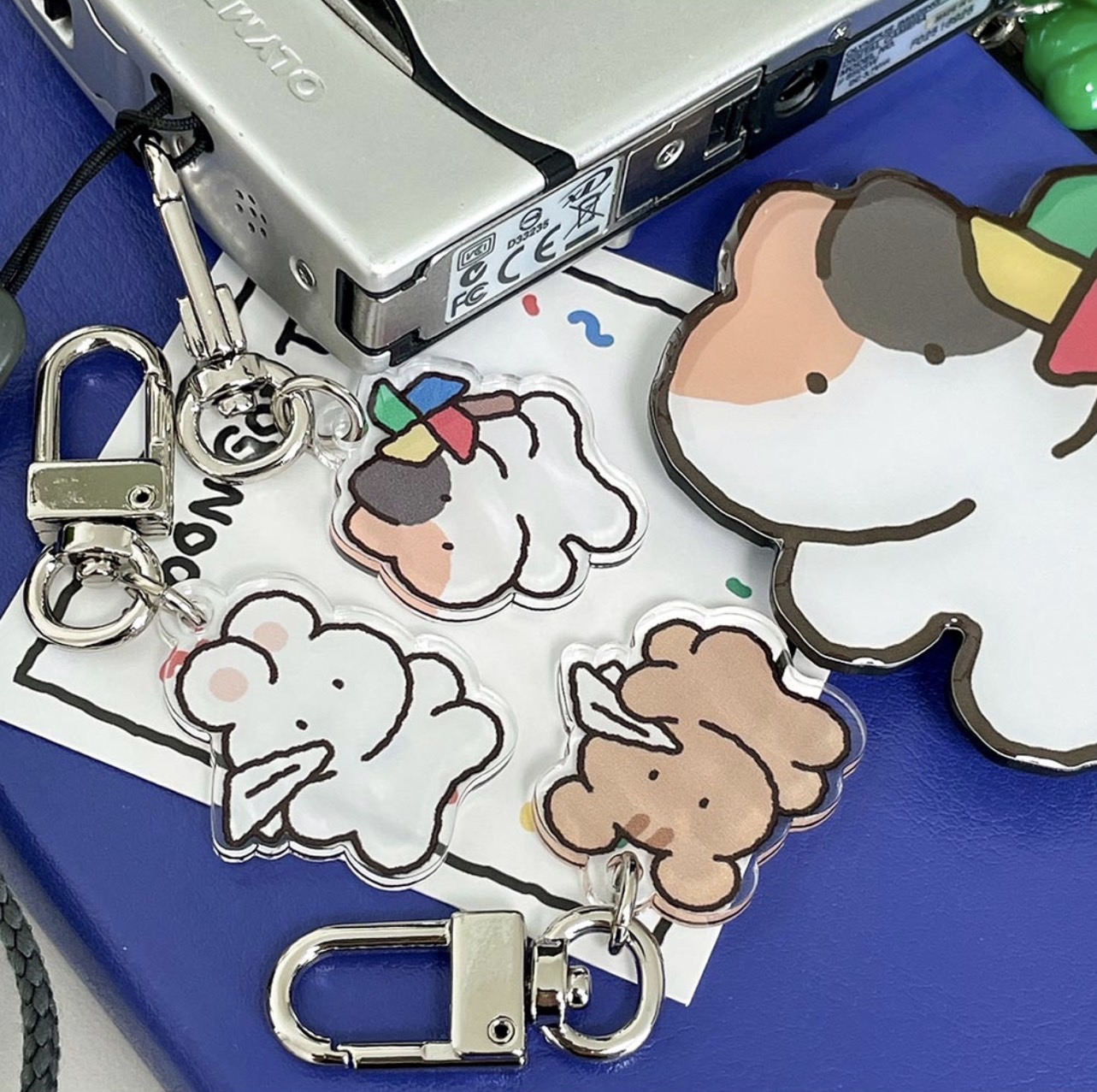 YOONGOO : TOY KEY RINGS 3種