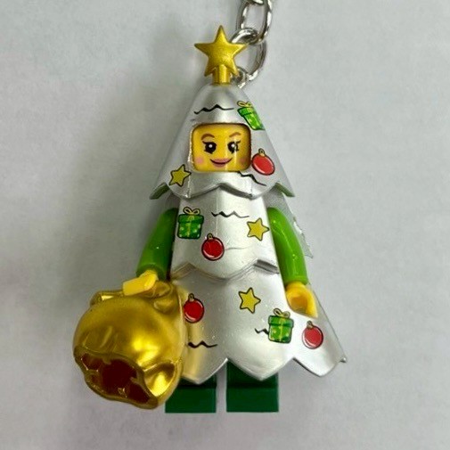 ブロックキーリング【クリスマスツリー】