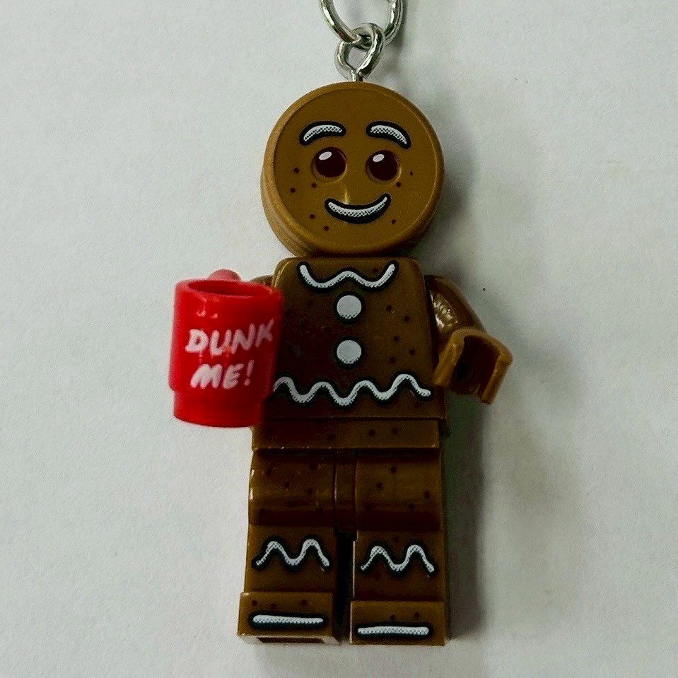 ブロックキーリング【ジンンジャーブレッドマン】