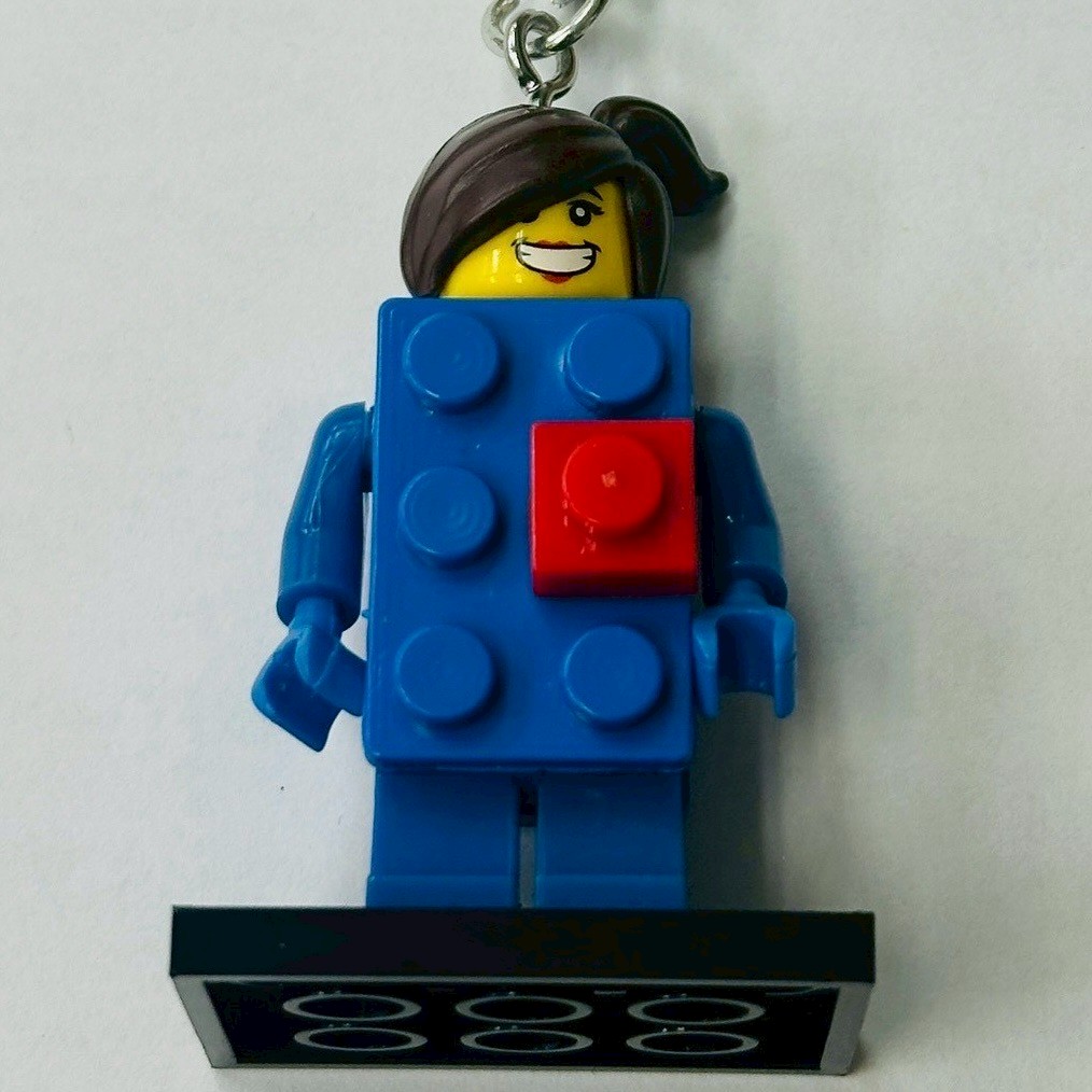 ブロックキーリング【ブリックスーツガール】