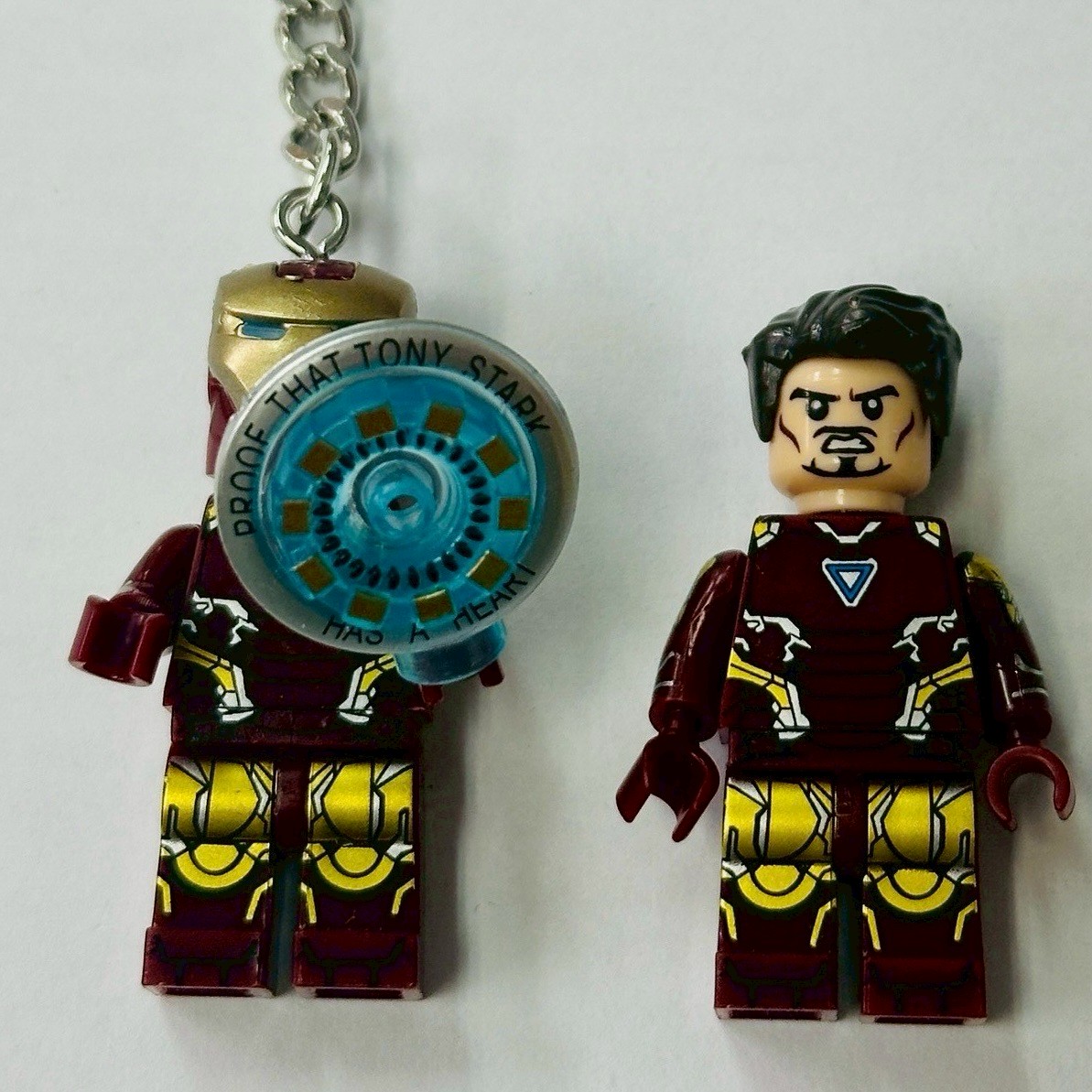 ブロックキーリング【アイアンマン】