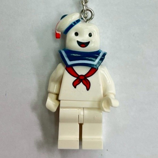 ブロックキーリング【ゴーストバスターズ-ステイ・パフ・マシュマロマン】