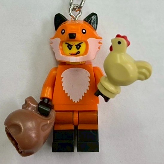 ブロックキーリング【キツネ】