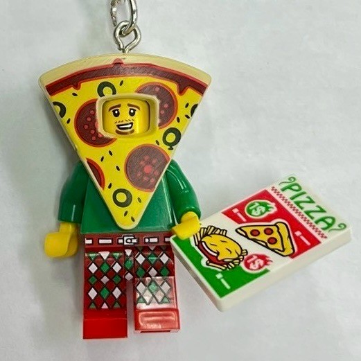 ブロックキーリング【ピザガイキーライト】
