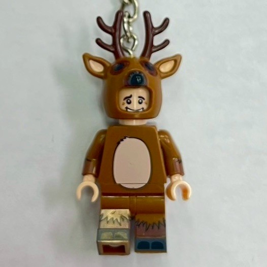 ブロックキーリング【トナカイコスチュームの男】