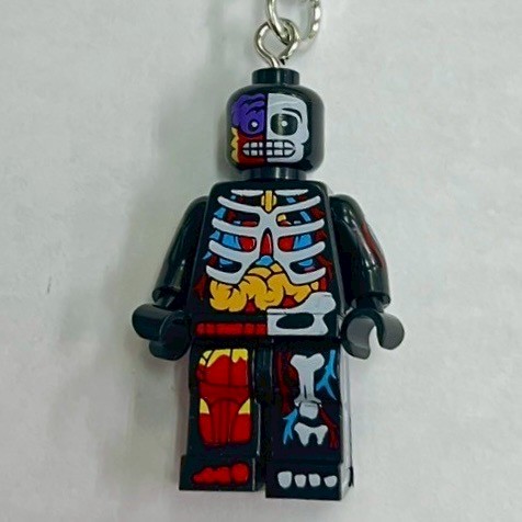 ブロックキーリング【スケルトンホラー】