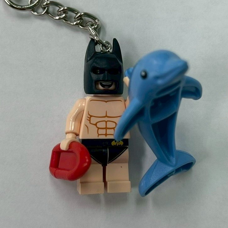 ブロックキーリング【スイムスーツ・バットマン】