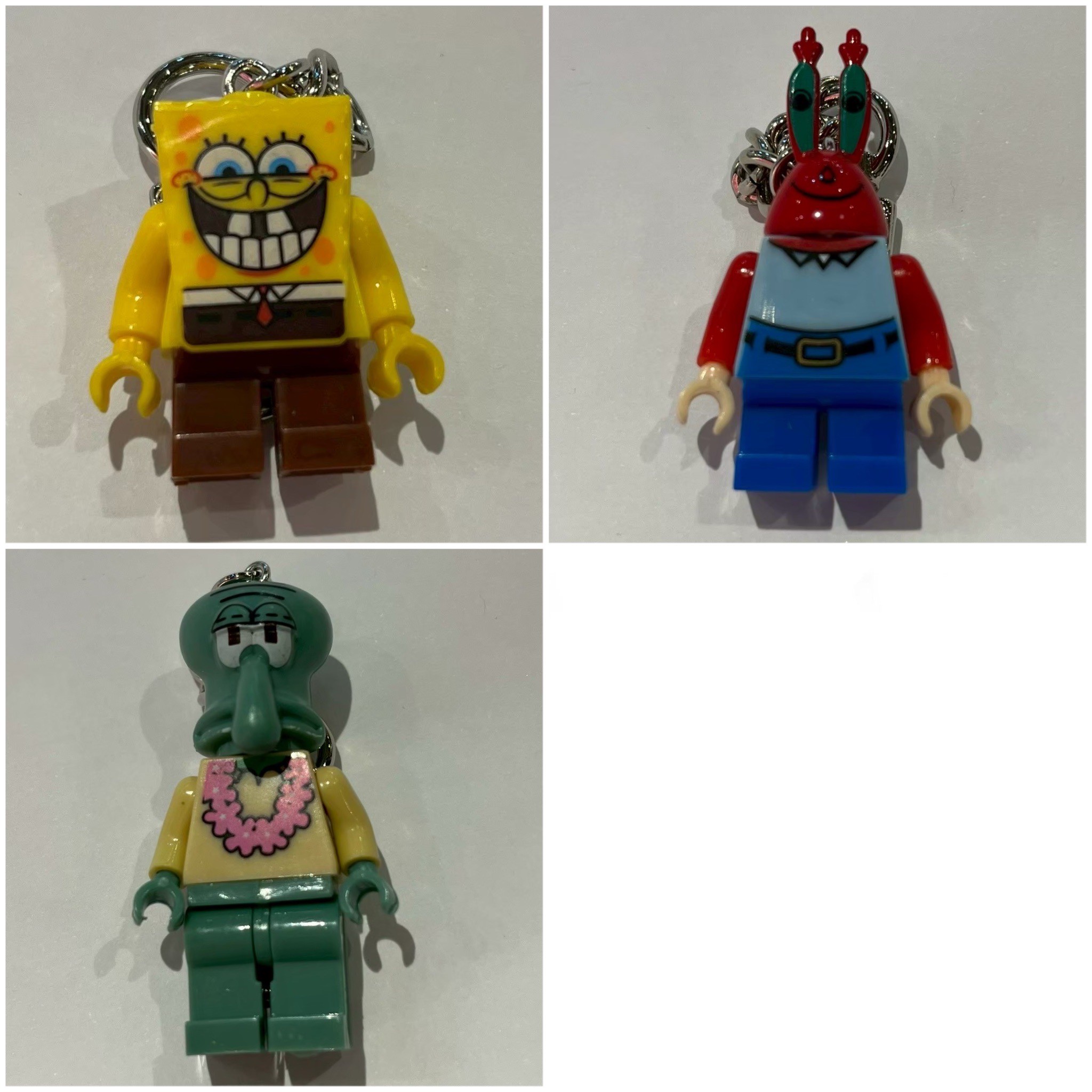 ブロックキーリング 【スポンジボブ】