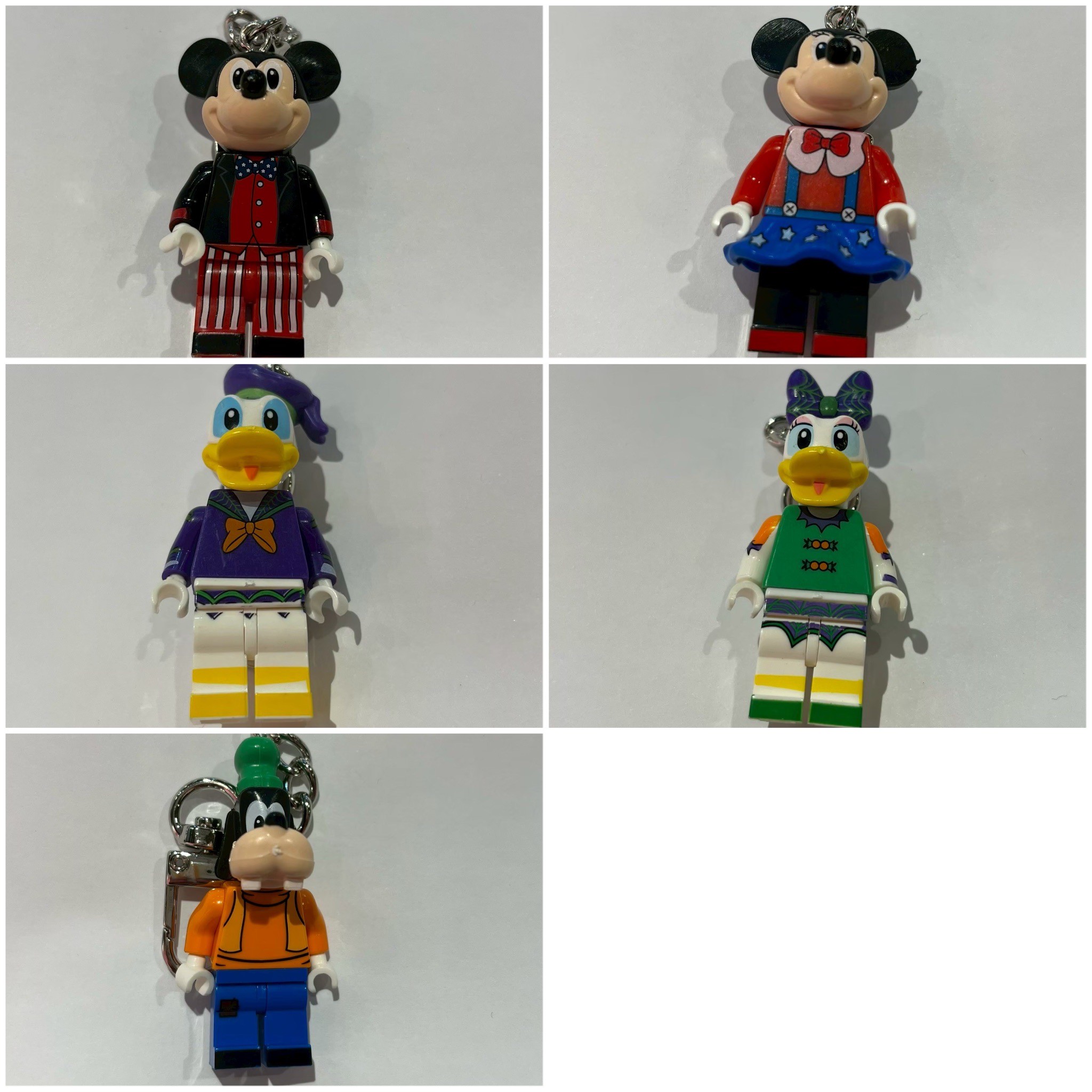 ブロックキーリング 【ミッキーマウス】