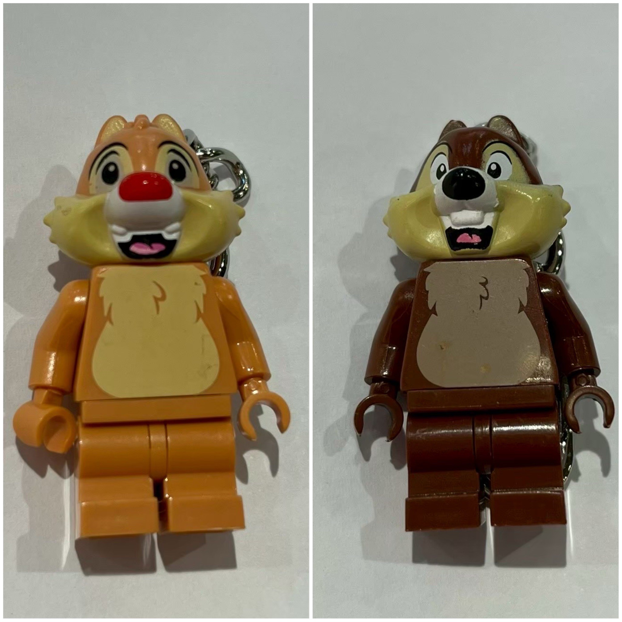 ブロックキーリング 【チップとデール】