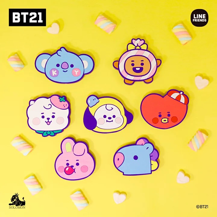 BT21(GL):ワイヤレスチャージャー JELLY.VER［JWJ］