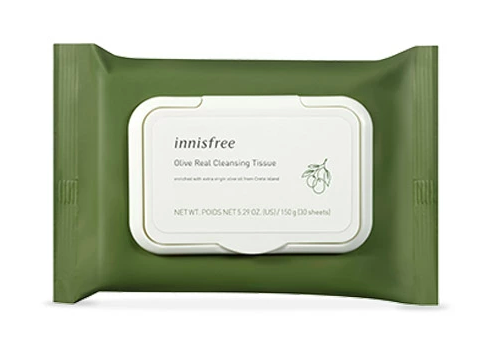 Innisfree- Olive Real Cleansing Tissue 30枚