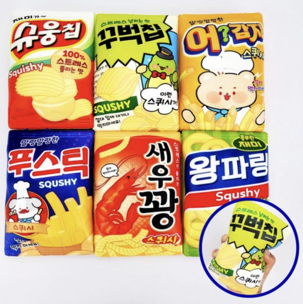 お菓子スクイーズ①