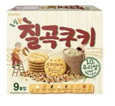 【クラウン】チルゴククッキー　七穀216g