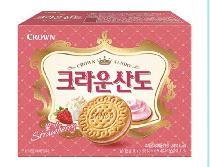 【クラウン】クラウンサンドイチゴ味161g