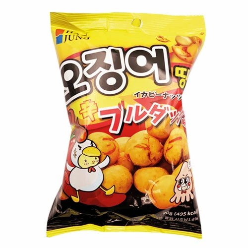 【HANJUNG】イカピーナッツ辛ブルダック味(90g)