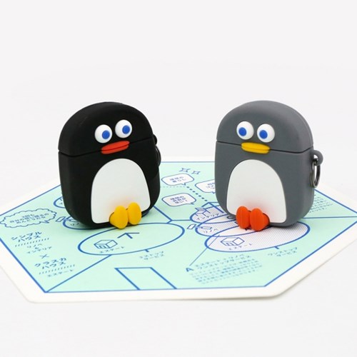 BRUNCH BROTHER: Airpods Silicon Case Penguin