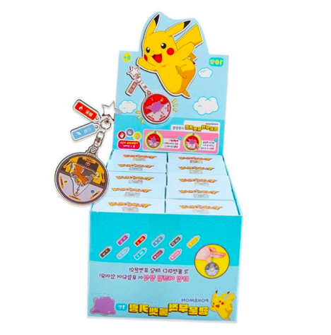 ポケモン幸運お守りルーレットキーリング