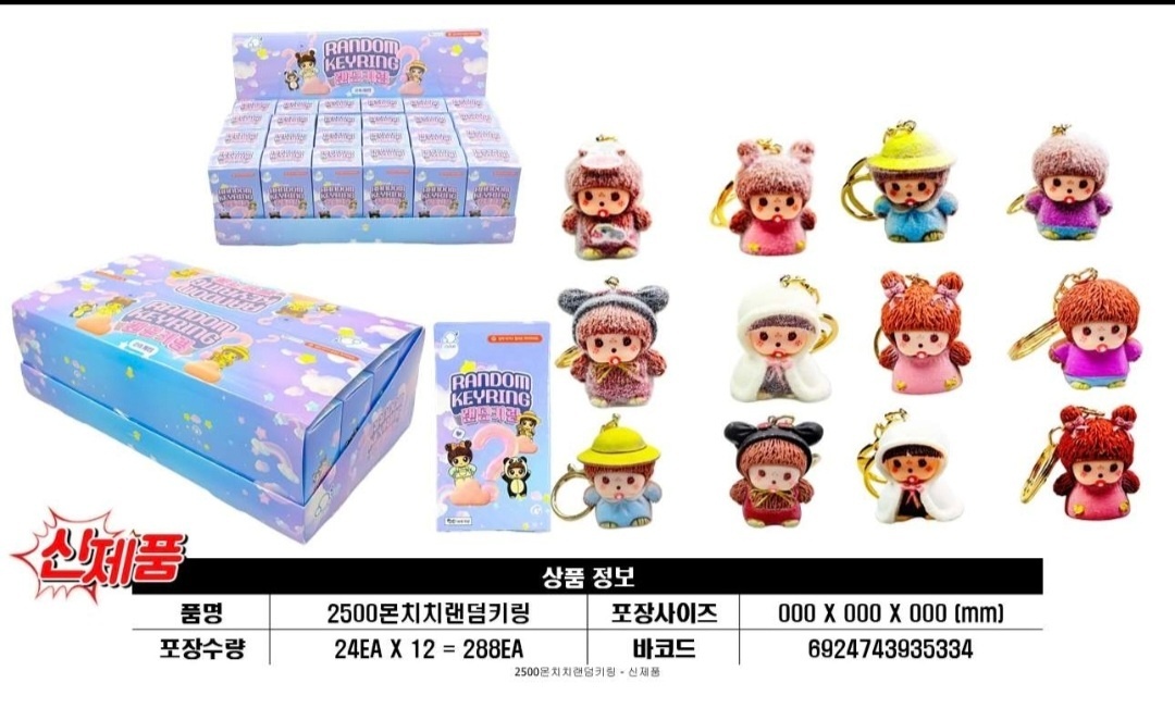 モンチッチ ランダムキーリング