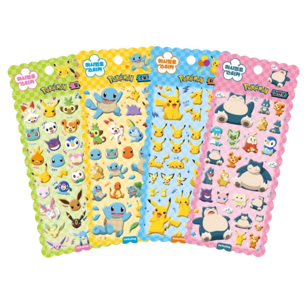 ポケモンマシュマロステッカー