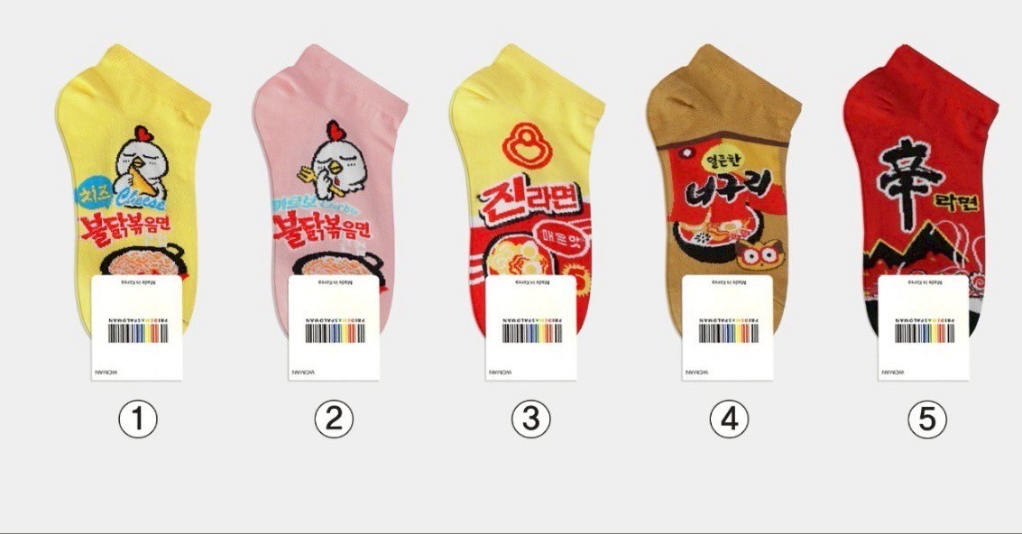 靴下【ラーメンMINI】