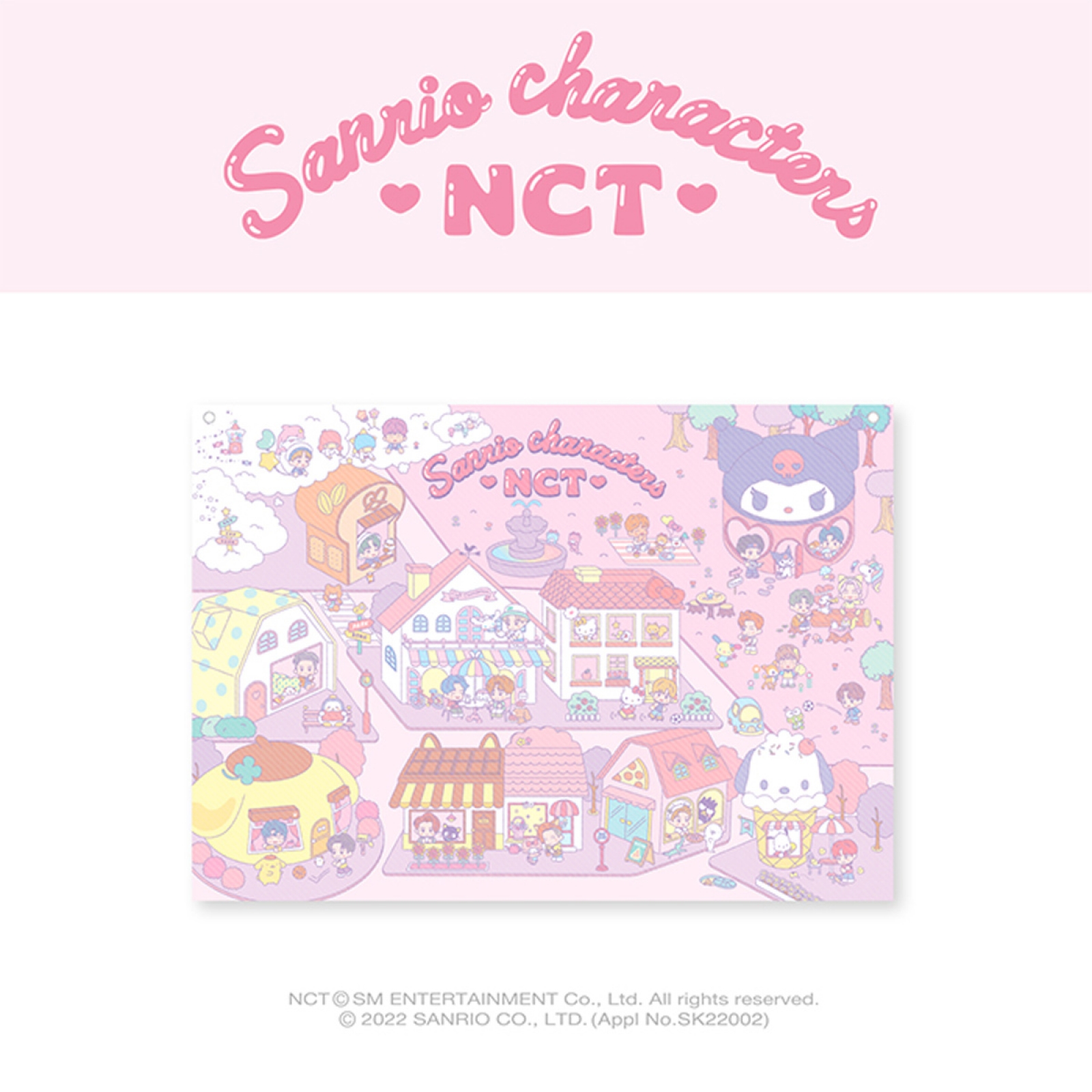 NCT - ファブリックポスター / NCT X SANRIO CHARACTERS