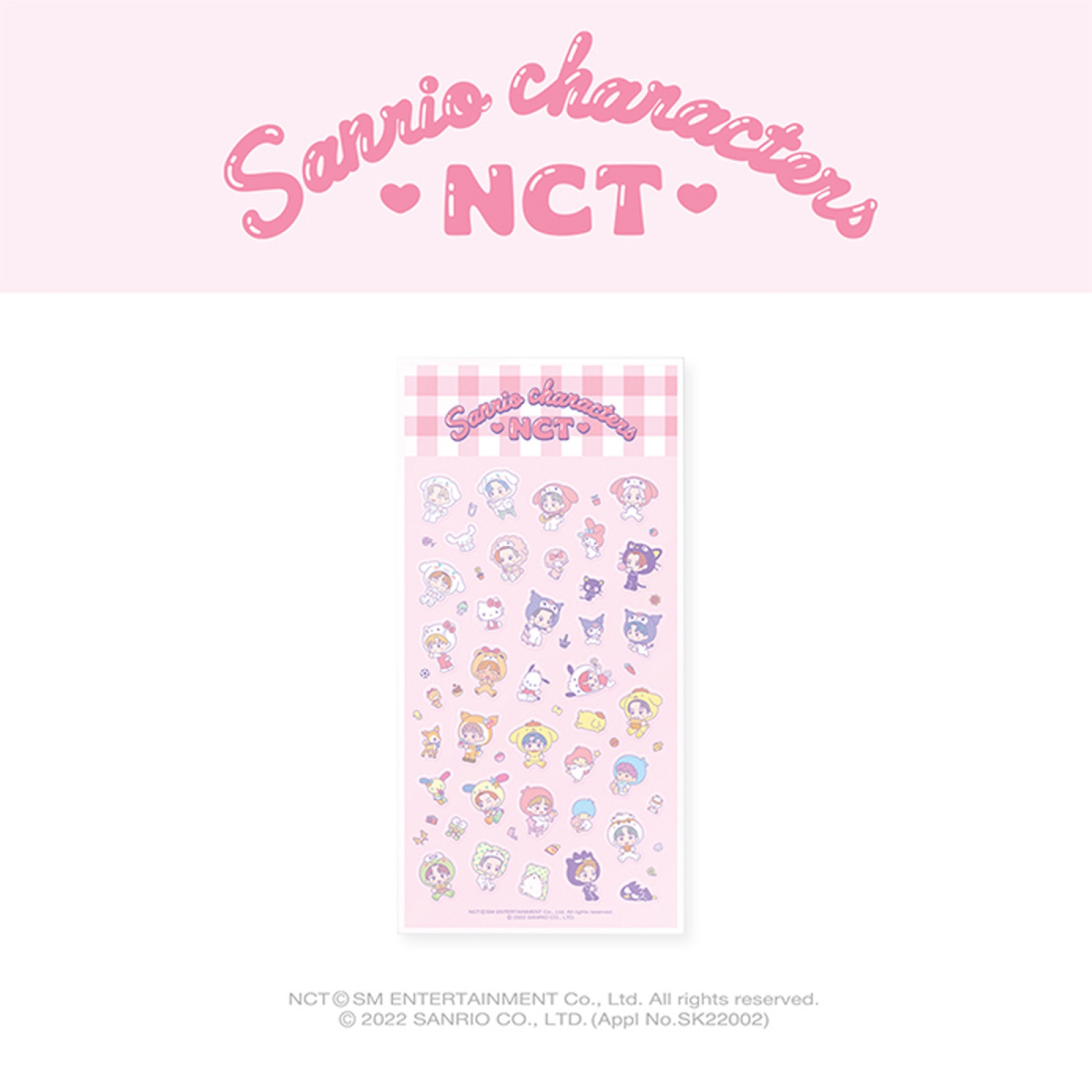 NCT - ステッカー / NCT X SANRIO CHARACTERS