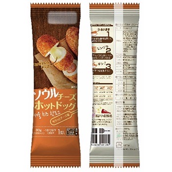 【ソウル】モッツァレラチーズホットドッグ(80g)