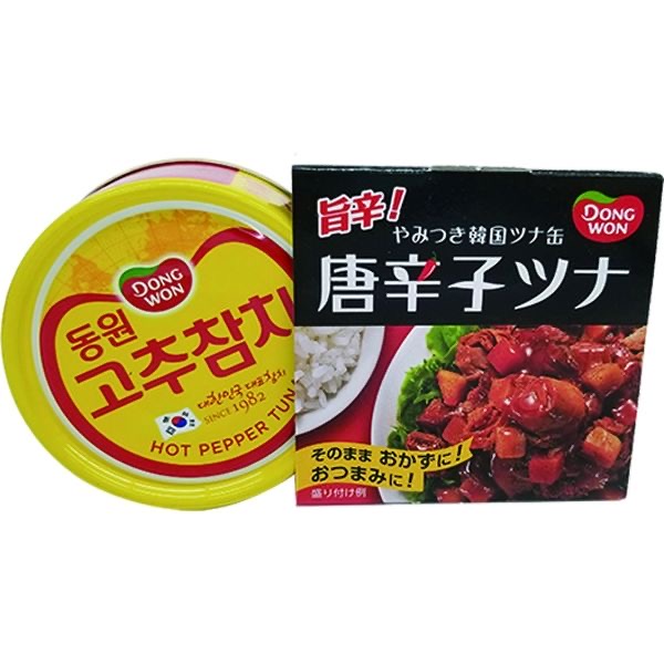 【東遠】唐辛子ツナ缶詰(100g)