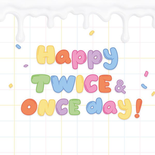 グッズG社：(TWICE)HAPPY TWICE&ONCE day!