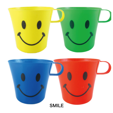SMILE COLORFUL MUG CUP 4色SET
