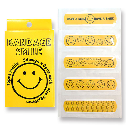 BANDAGE S 002 SMILE ASST